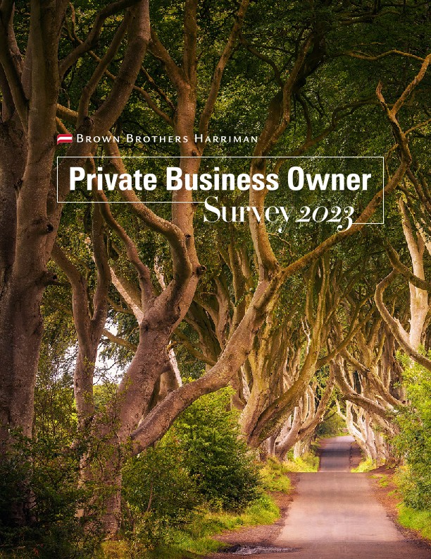 2023 Private Banking Owner Survey