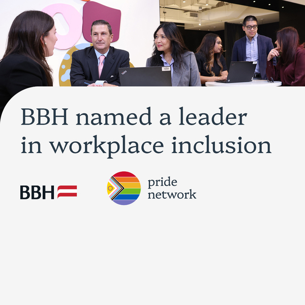 BBH named a leader in workplace inclusion.