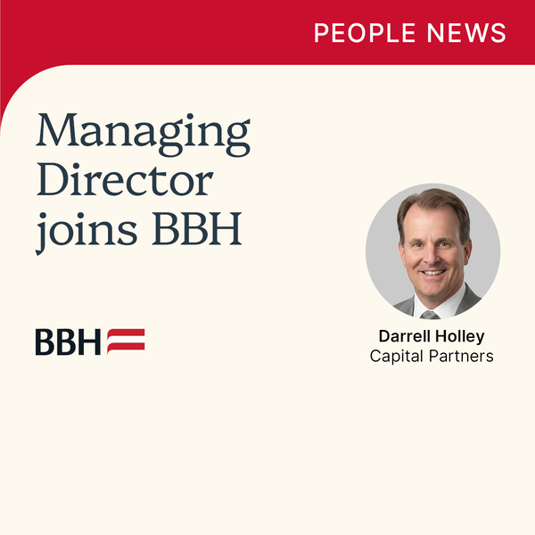 Managing Director Darrell Holley joins BBH 