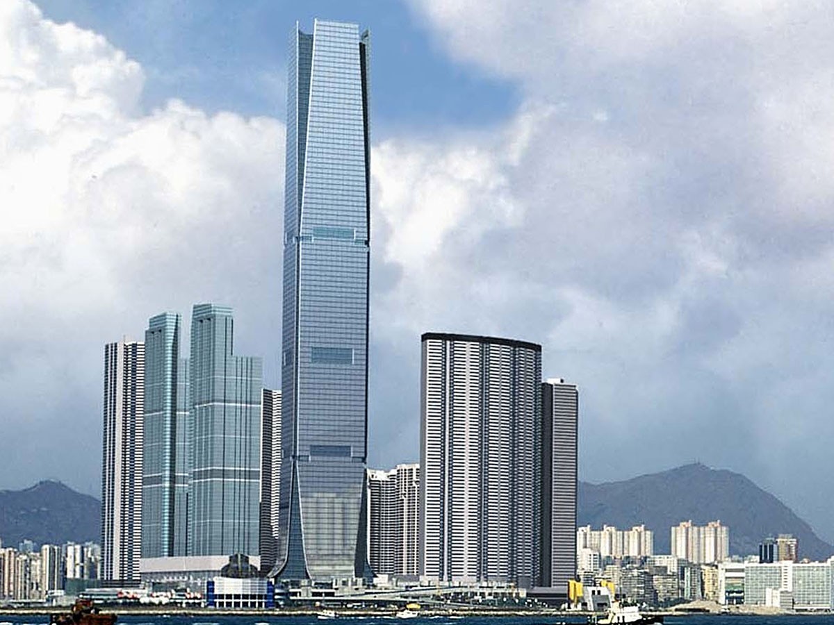 Hong Kong city skyline