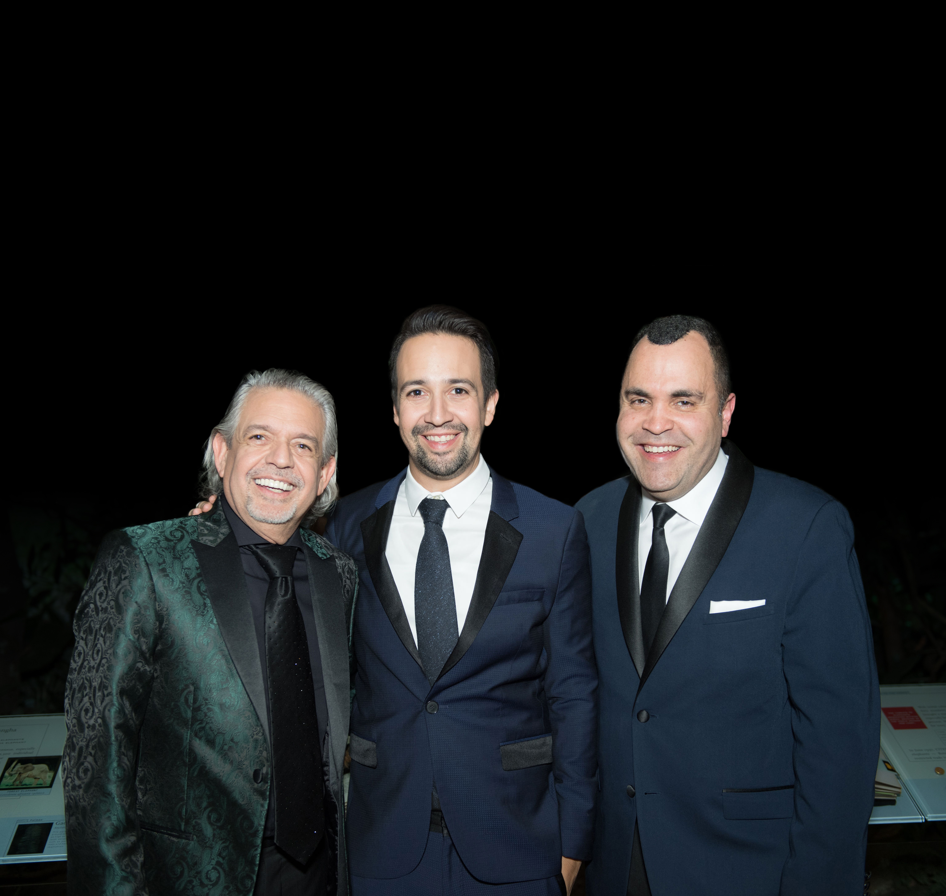 Luis Miranda, Lin-Manuel Miranda, and Jose Calderon